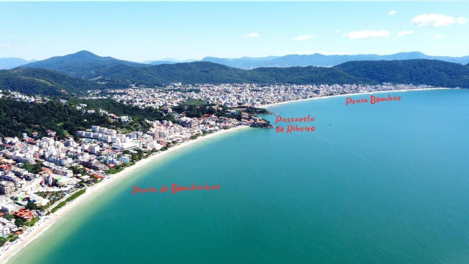 1079 - Apartamento Com Vista Para O Mar Em 邦比尼亚斯 外观 照片